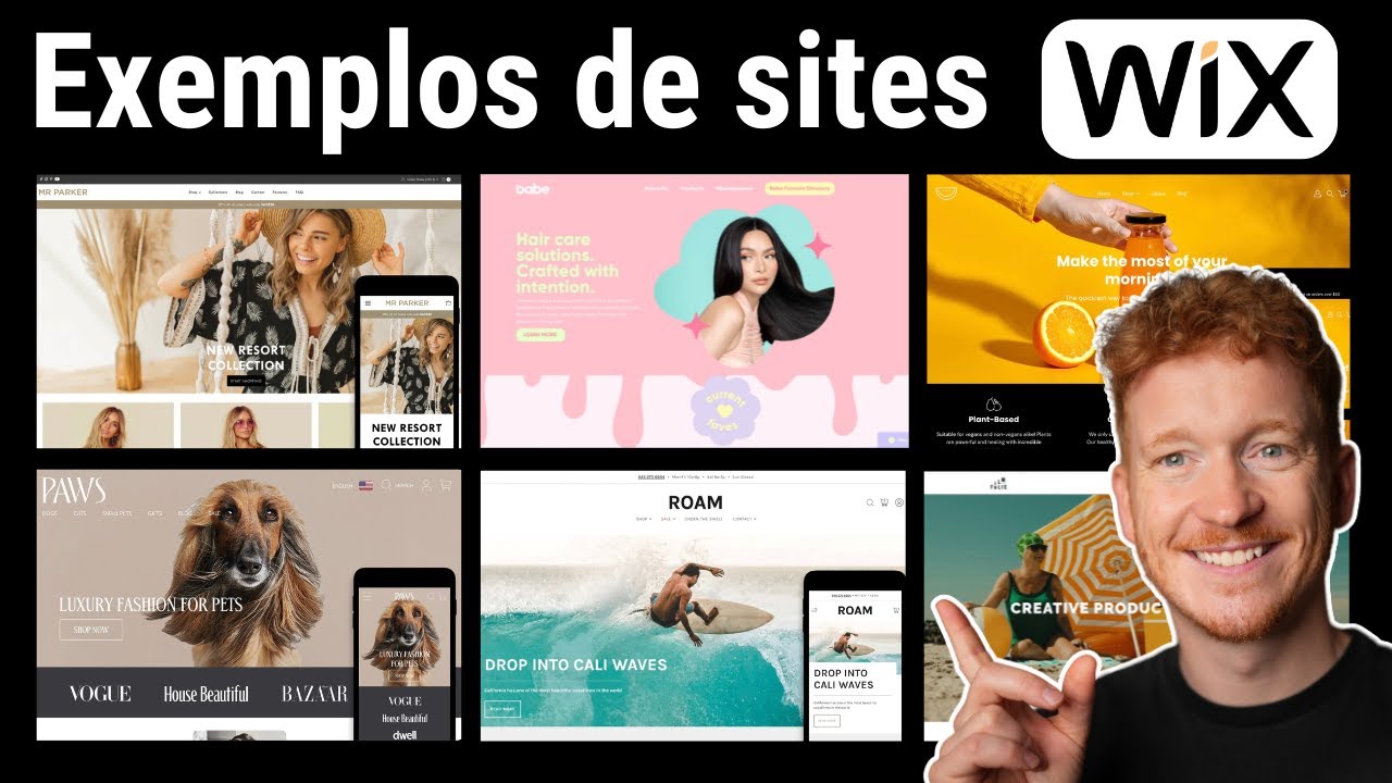 Exemplos de Sites Wix – Os 10 Melhores Sites Criados com o Wix