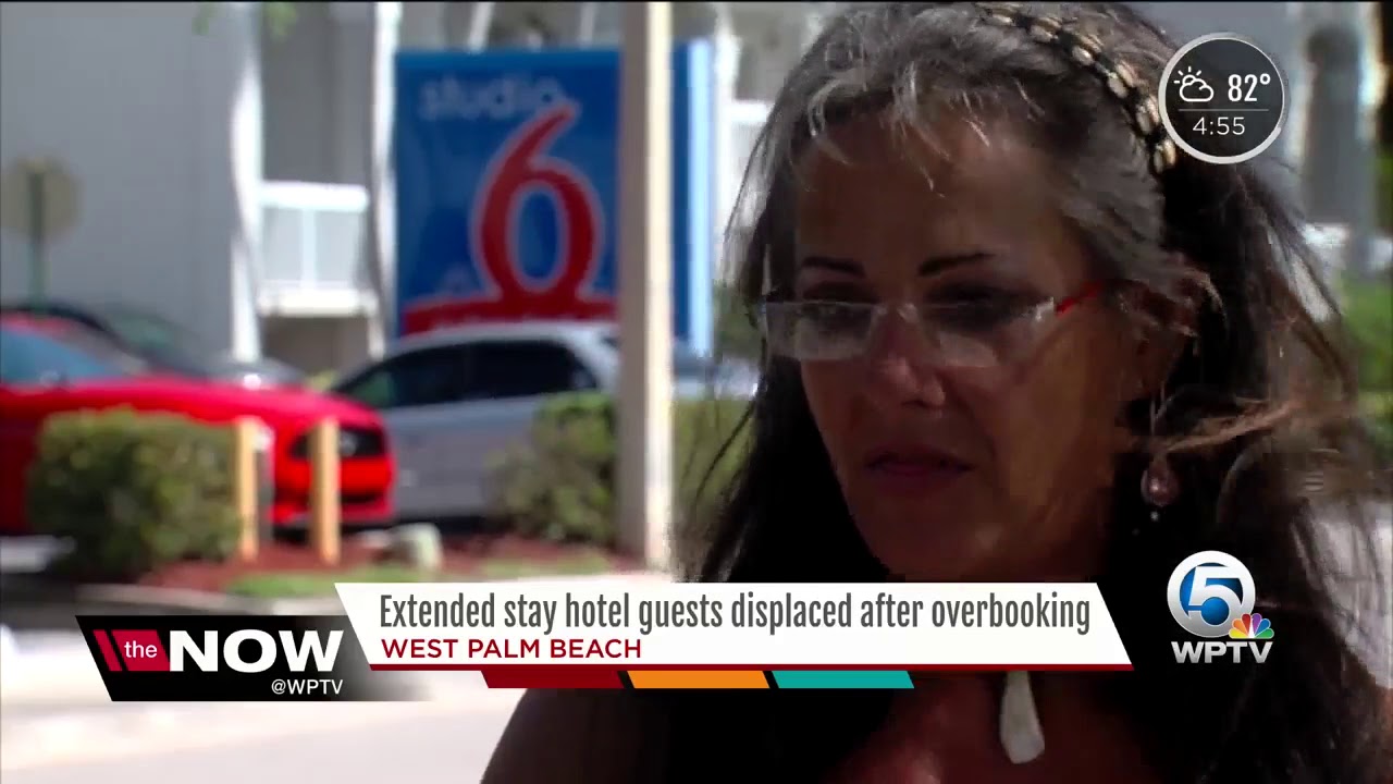Extended stay hotel guests displaced after overbooking