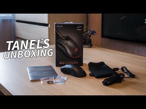 The ASUS ROG Gladius II Gaming Mouse Unboxing by Tanel