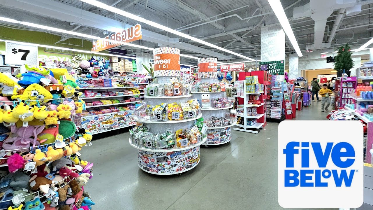 Five Below A Bargain Store Tour & Affordable New Finds - YouTube