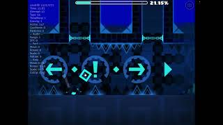 Blue Hell 100% ( Easy Demon ) ( I Tried The Thing What Vortrox Accidentally Did And It Worked LOL )