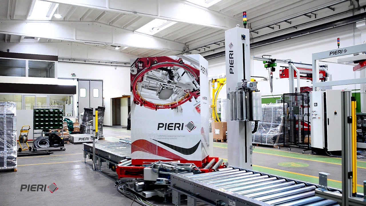 PIERI Fully automatic turntable wrapping machine - EASY ROUND ...