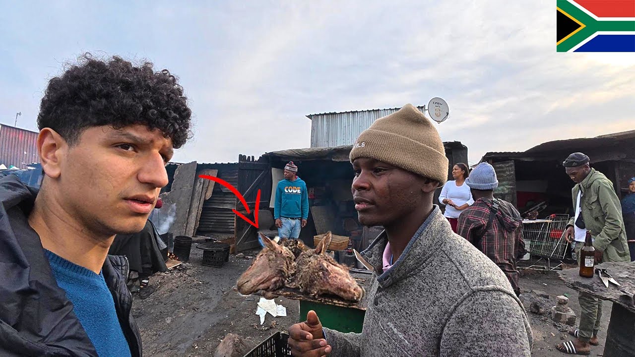 Уличная еда в самом опасном городке Южной Африки 🇿🇦