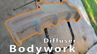 LC Lancer EP 06 Custom Lancer Rear Diffuser Bodywork