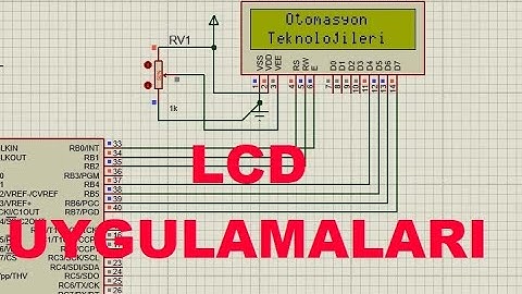Ders 12 Lcd Display Uygulamaları