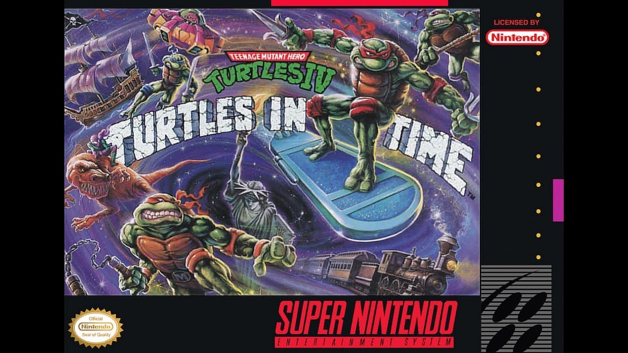 TMNT IV Turtles in Time (SNES)