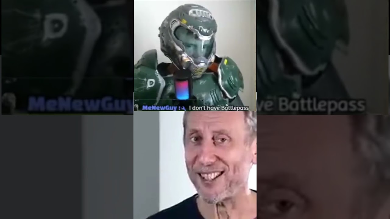 THATS A LOT OF DAMAGE  #fortnite #costume #doomslayer #costume #doom #funny #gaming #memes