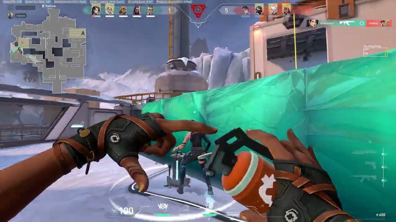 Gold 3 | Raze | Icebox | 4 - 13 | KD 12-15 | 5th LB