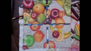 Pintando al pastel seco "Naturaleza muerta frutas" screenshot 5