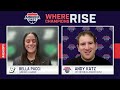 Binghamton's Bella Pucci Chats with Andy Katz About Team's Success