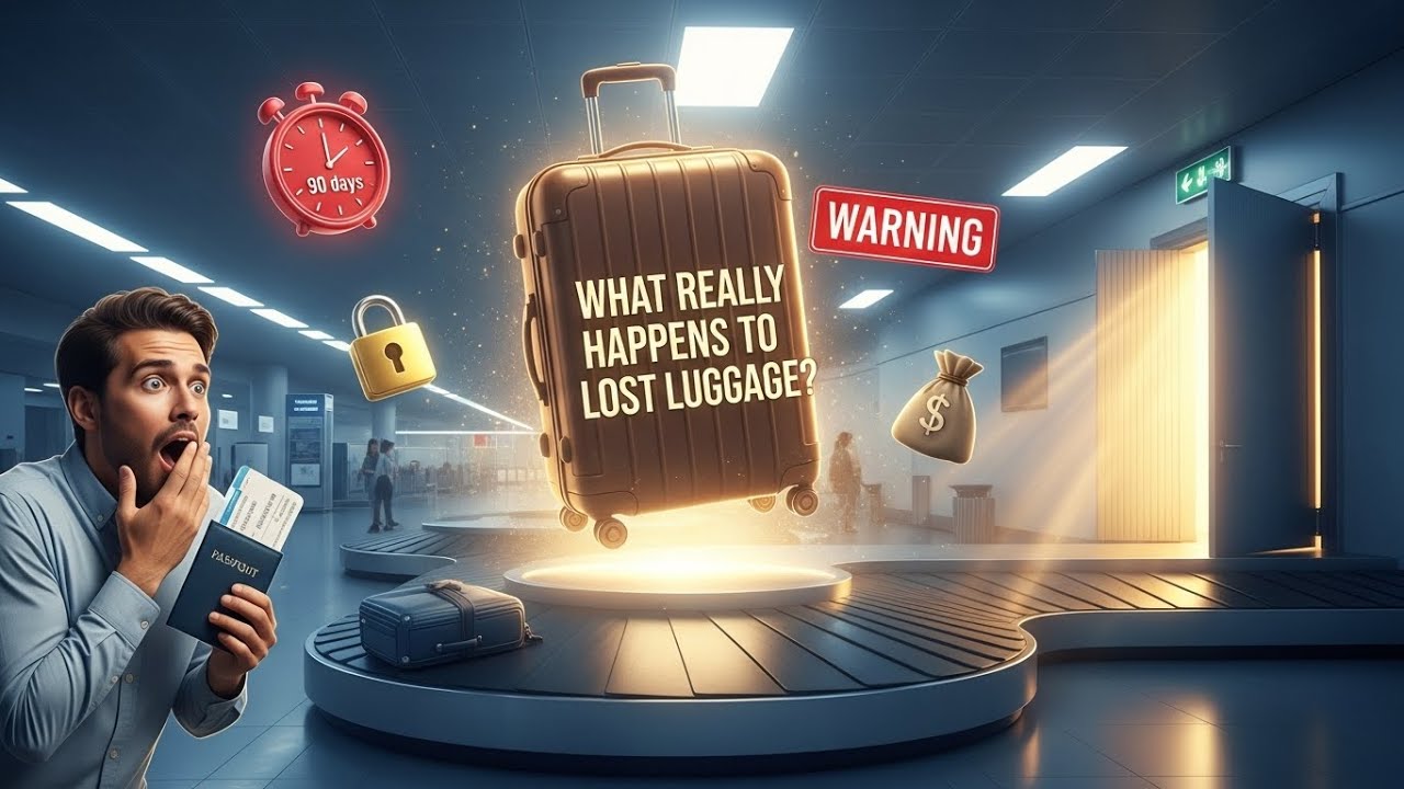 WHAT really Happens To LOST luggage (Airlines Don’t Want You To Know)