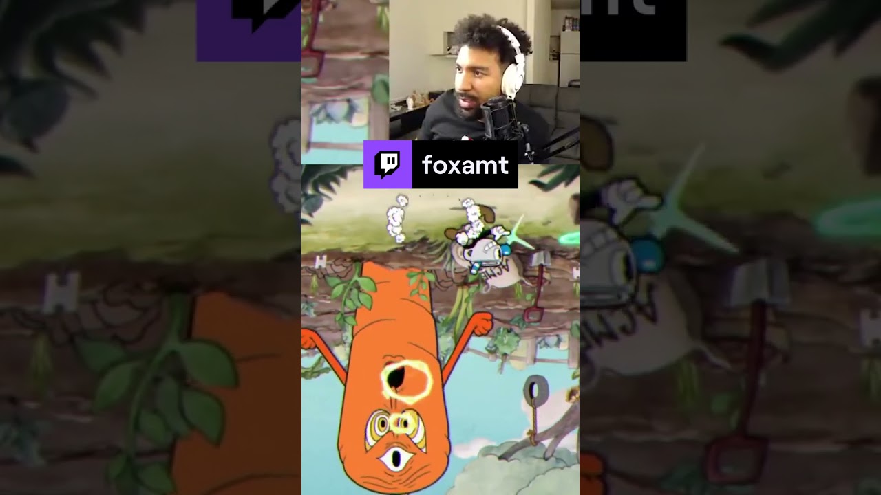 1 HP and a Secret Phase Cuphead Flipped Run | Foxamt on 