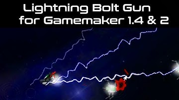 Lightning Bolt Gun for Gamemaker 1.4 and 2