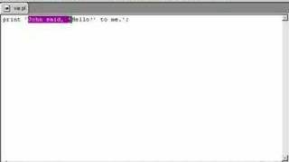 Perl Tutorials -Part 12 - More about strings Profile