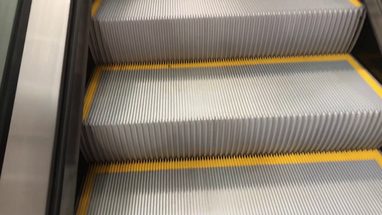 Schindler 9300AE escalators at Dick's Sporting Goods of Willowbrook