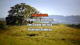 Video thumbnail of "El Señor es mi Pastor (Salmo 22) - LYRICS, Hermana Glenda © ®"