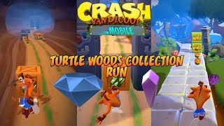 Crash Bandicoot Mobile Turtle Woods Gameplay