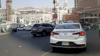 المسافة من فندق الماريوت جبل عمر  الى الحرمDistance from Marriott Hotel Jabal Omar to Al Haram