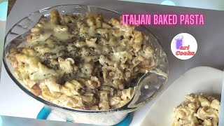 Italian Baked Pasta Recipe | اٹیلین بیکڈپاستا #pastarecipe #Whitesaucepasta  #FariCooks