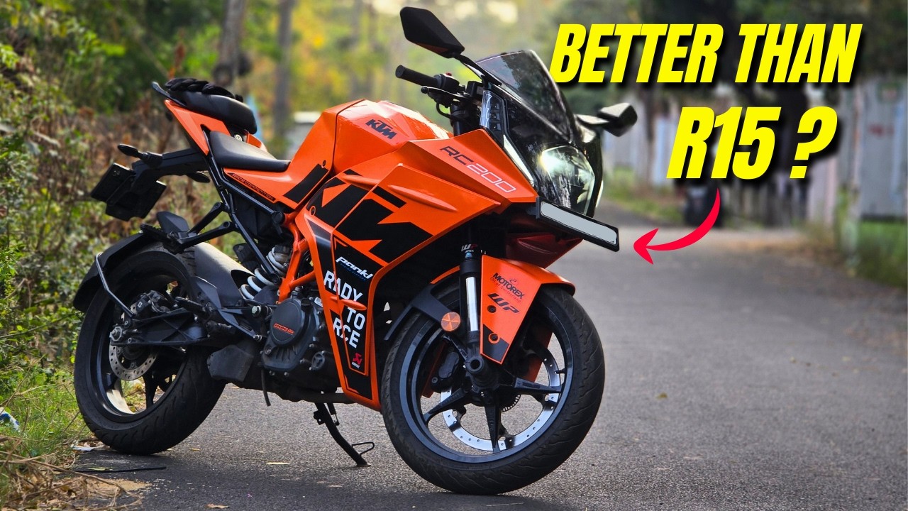 RC 200 — лучший спортивный мотоцикл, чем R15? Какова правда?