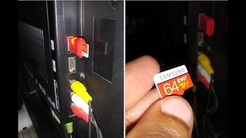 How to connect SD Card to LED TV & Watch Videos, Music and Pictures