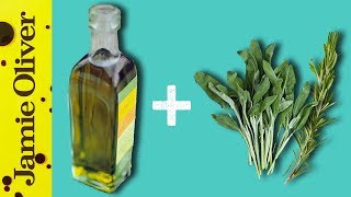 How To Flavour Olive Oil | 1 Minute Tips | Akis Petretzikis