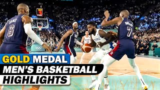 Men's Basketball Gold Medal Match 🏀 | Basketball Highlights | Paris Replays