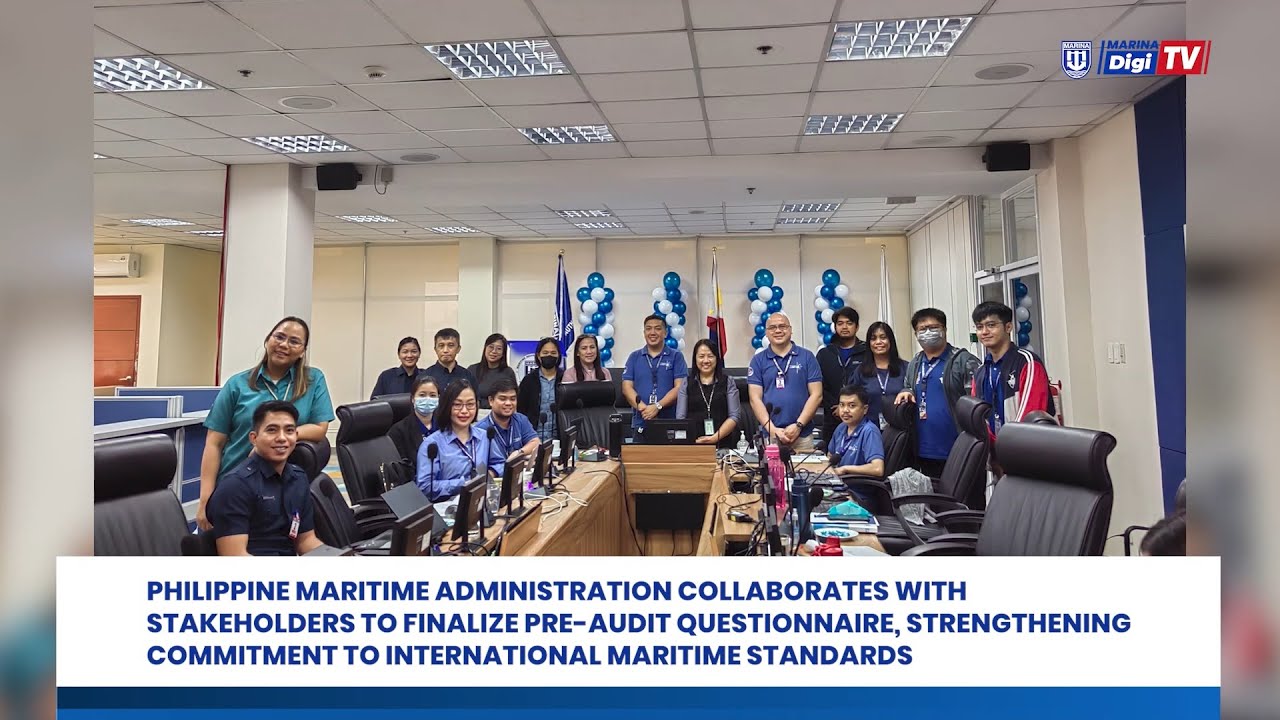 PH Maritime Administration collaborates with Stakeholders to finalize Pre-Audit Questionnaire