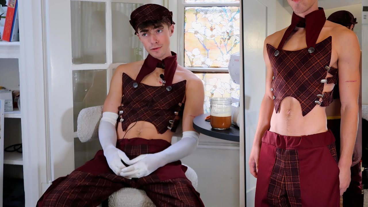 sewing a holiday outfit for no reason | Nick Floyd
