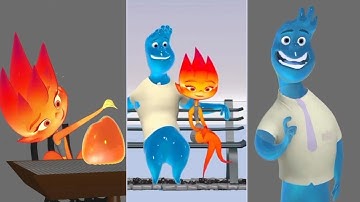 Elemental Animation Test Compilation | Animation Breakdowns | 3D Animation Internships