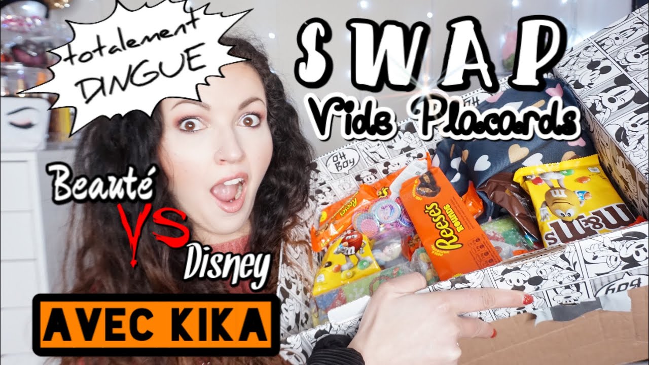 SWAP avec Kika🙊Vide Placards Beauté & Big BONUS