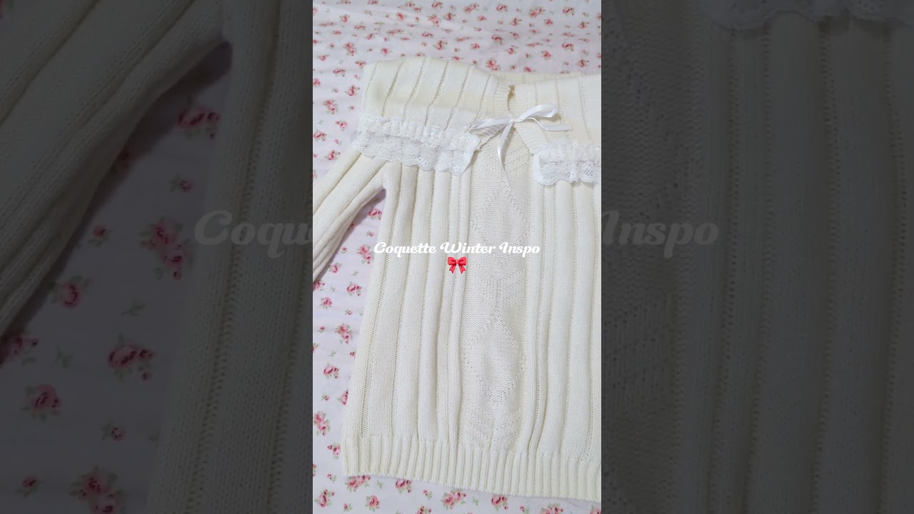 🎀 Coquette Outfit Winter Inspo 🎀