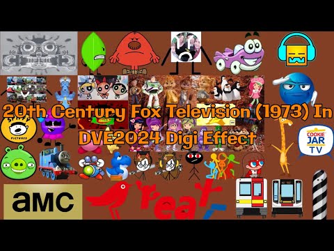 20th Century Fox Television (1973) In DVE2024 Digi Effect