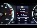 TPMS - Tire Pressure Monitoring Instruction