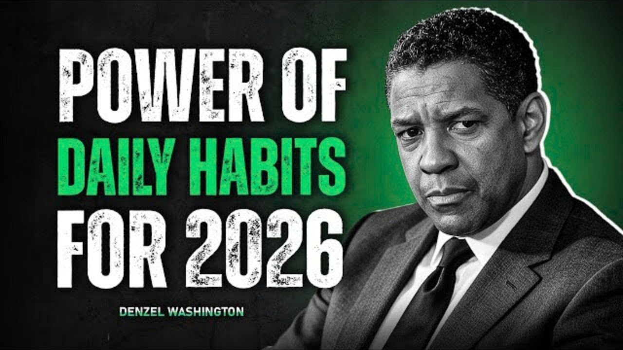 Daily Habits That Will Change Your Life in 2026 | Denzel Washington Motivation