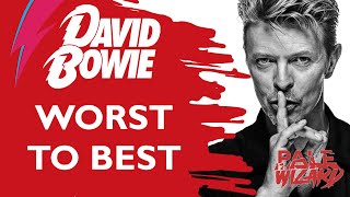 David Bowie | Worst to Best | Albums Ranked