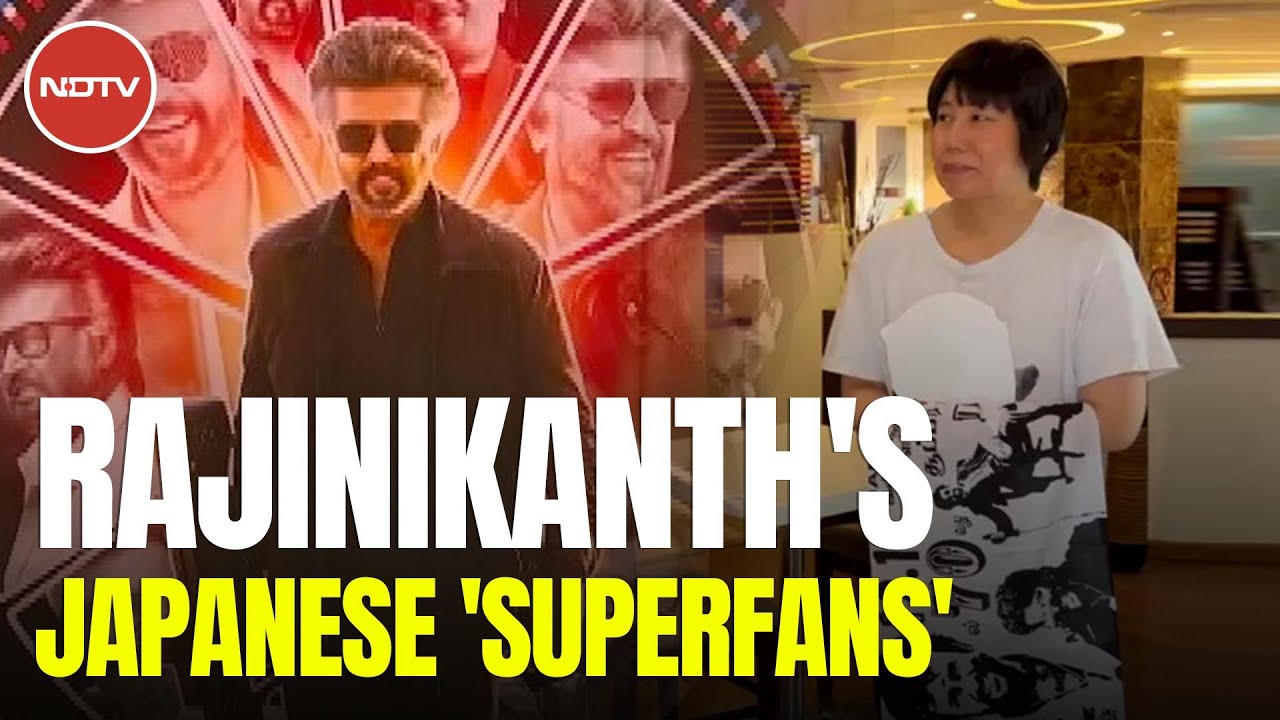 Japanese Rajnikanth Japanese Couple Travels To Chennai For Rajinikanth's Jailer - YouTube