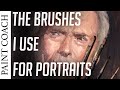 Portrait Oil Painting | The Exact Brushes I Use!