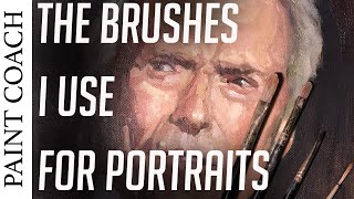 Portrait Oil Painting | The Exact Brushes I Use!