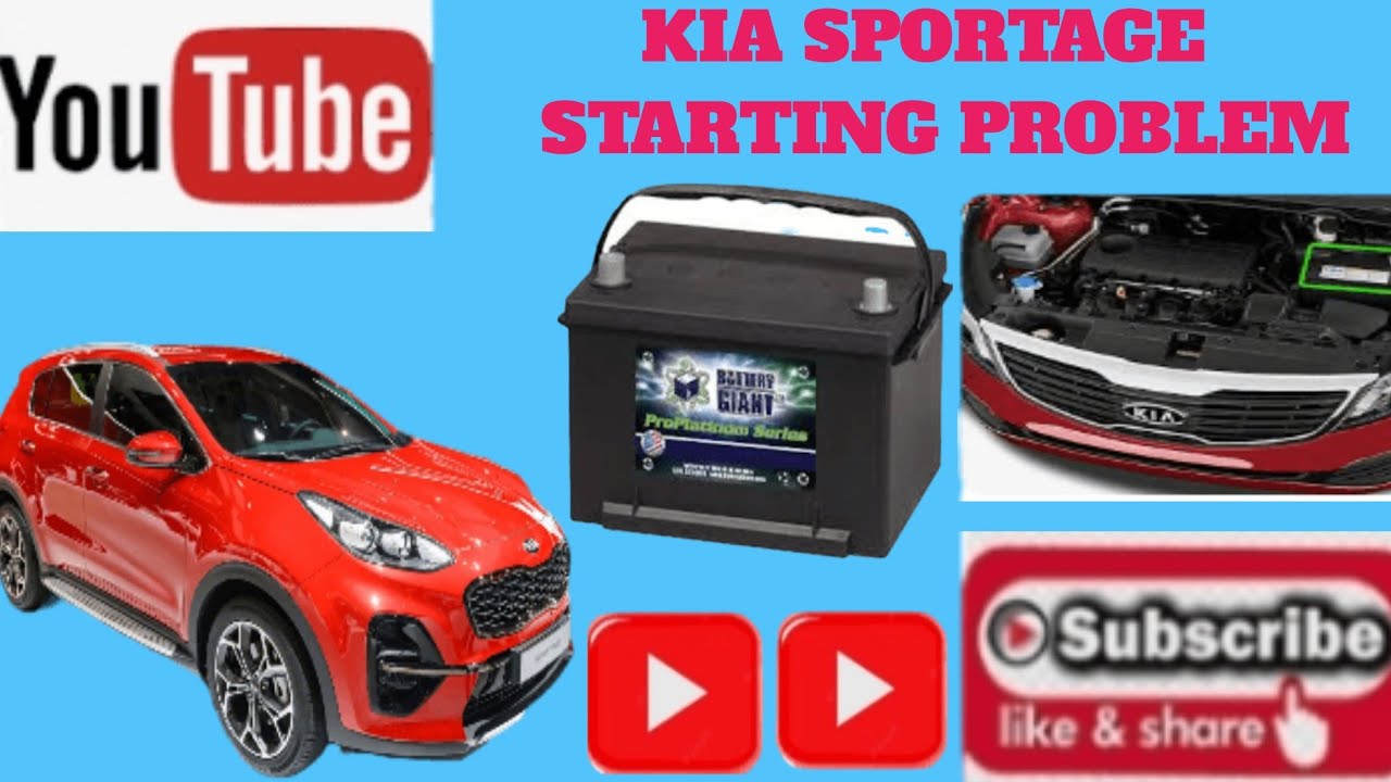 KIA SPORTAGE STARTING PROBLEM || BATTERY DISCHARGE 😴😴 || Rasheed kh auto works