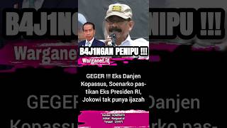 Speech By Former Kopassus Commander Soenarko Jokowi Is A Fraud 2407 jokowi fakediploma dipl