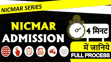 NICMAR I Admission Procedure I FULL TIME PROGRAMMES I PUNE I HYDERABAD I DELHI I GOA | MUMBAI 2021