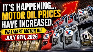 MOTOR OIL at WALMART (7/9/2026)