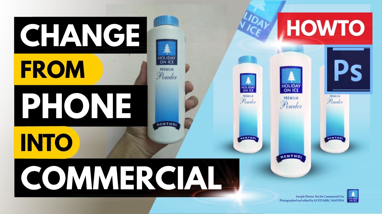 HOW TO CHANGE PHOTOS FROM PHONES TO PROFESSIONAL COMMERCIAL STYLE