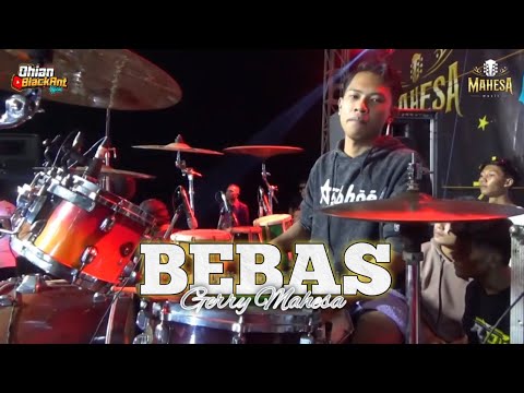 MAHESA MUSIC//BEBAS COVER KENDANG MAS FARIS