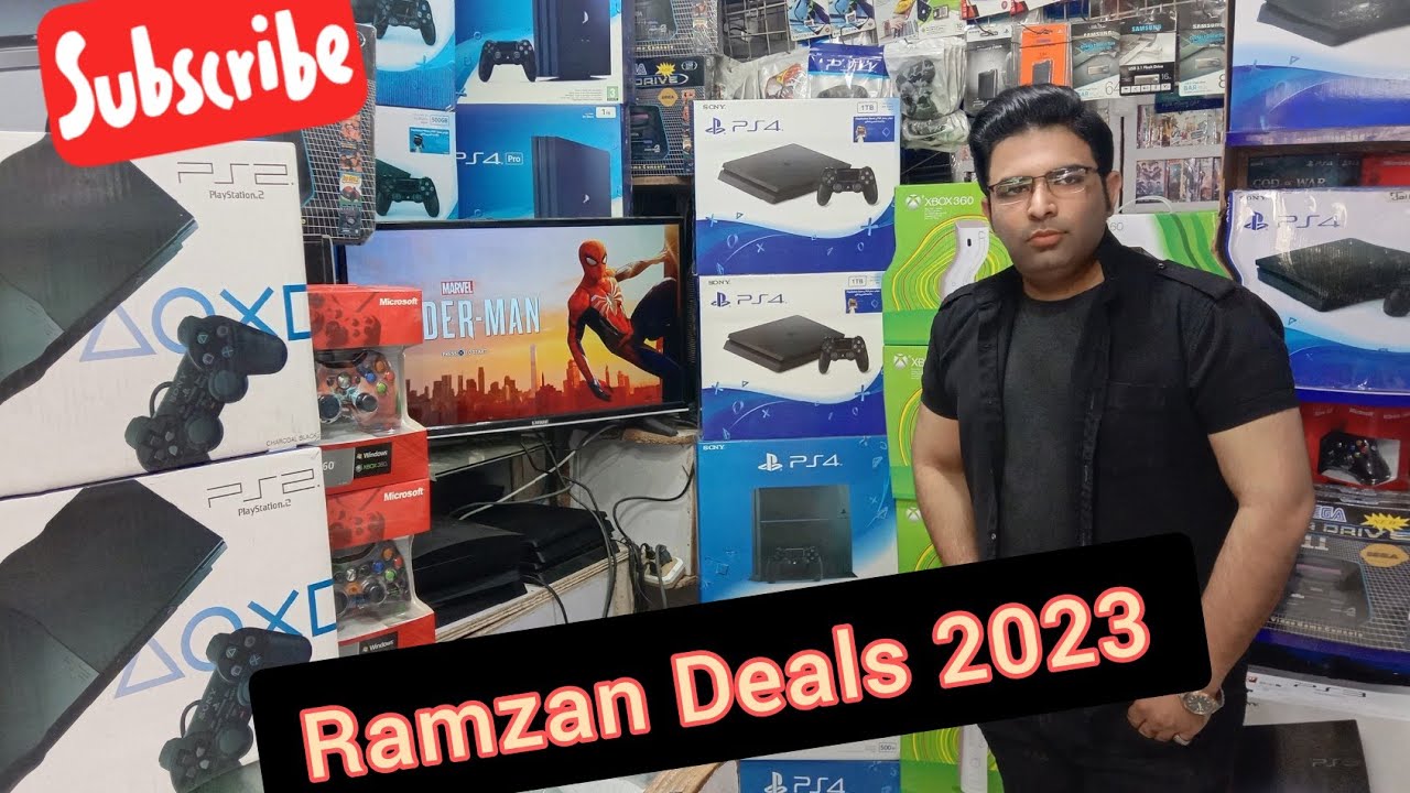 Ramzan Deals jailbreak gaming console prices ps4 x box 360 ps2,ps3, Rainbow center saddar
