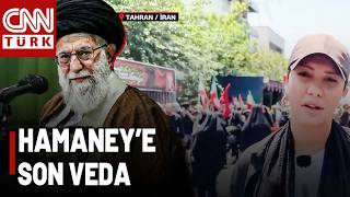 Cnn Türk İranda: Hamaneyin Naaşı Tahran Sokaklarında, Veda Töreninde Tarihi Kalabalık