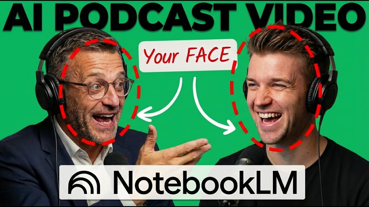 Create NotebookLM Videos With YOUR Face (No Filming - AI) - YouTube
