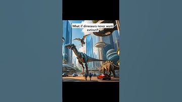 What if dinosaurs never went extinct? #ai #dinosaur #future #
