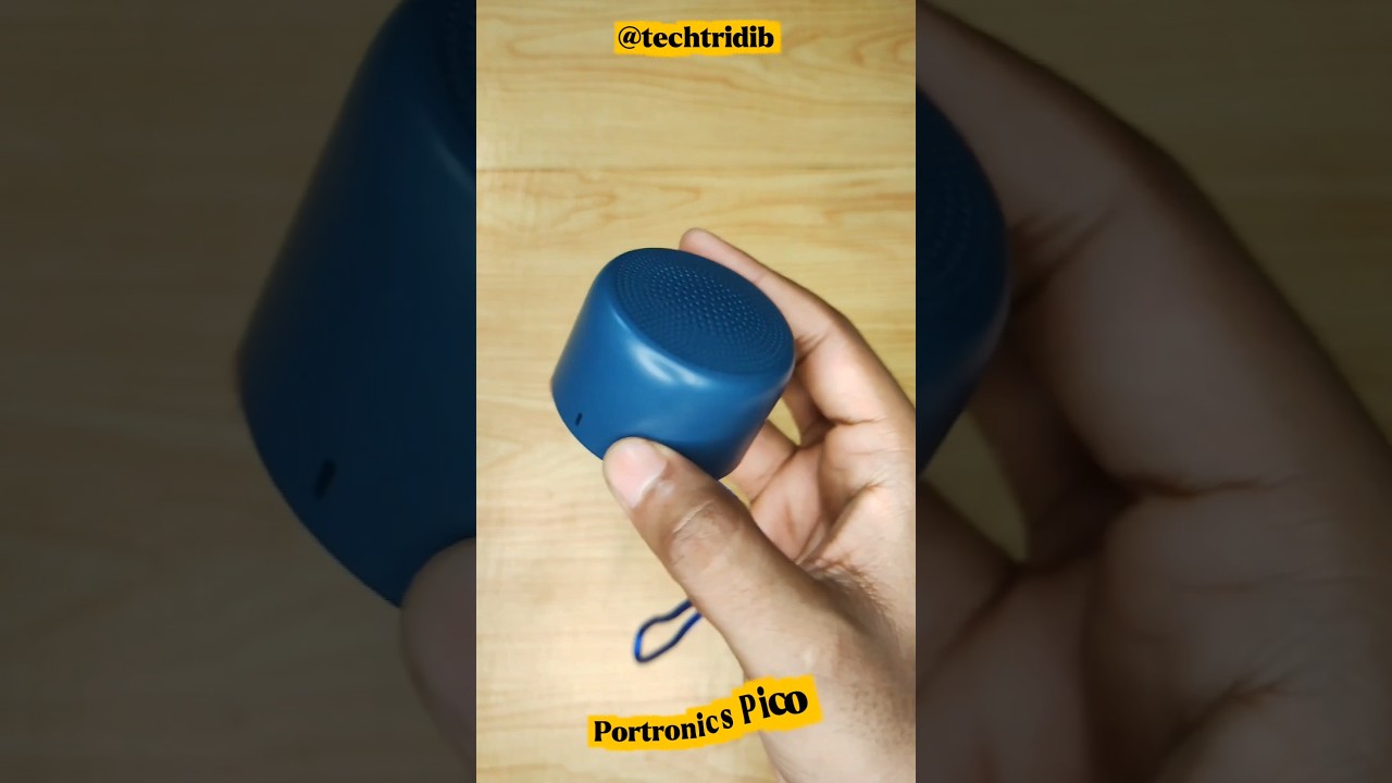Best mini bluetooth speaker - Portronics Pico 